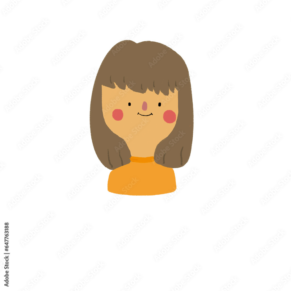 girl with a hair girl with a hair