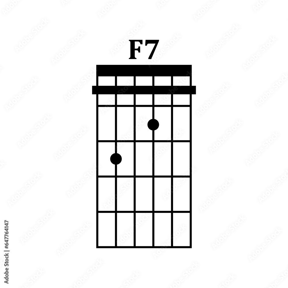 Basic Guitar Chord Chart Icon Vector Illustration Design Basic Guitar Chord Chart Icon Vector Illustration Design