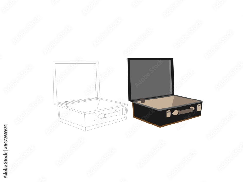 Vector clip art of art business and shopping suitcase Free SVG vector file illustrator vector line art design out line white backgraund.
Vector clip art of art business and shopping suitcase Free SVG vector file illustrator vector line art design out line white backgraund.