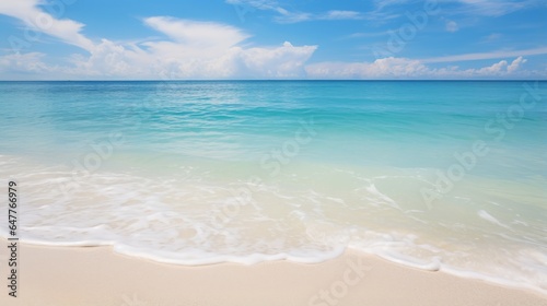 picture of gasparilla island with sand, blue water, 16:9, copy space, concept: travel, summer, sun, beach
