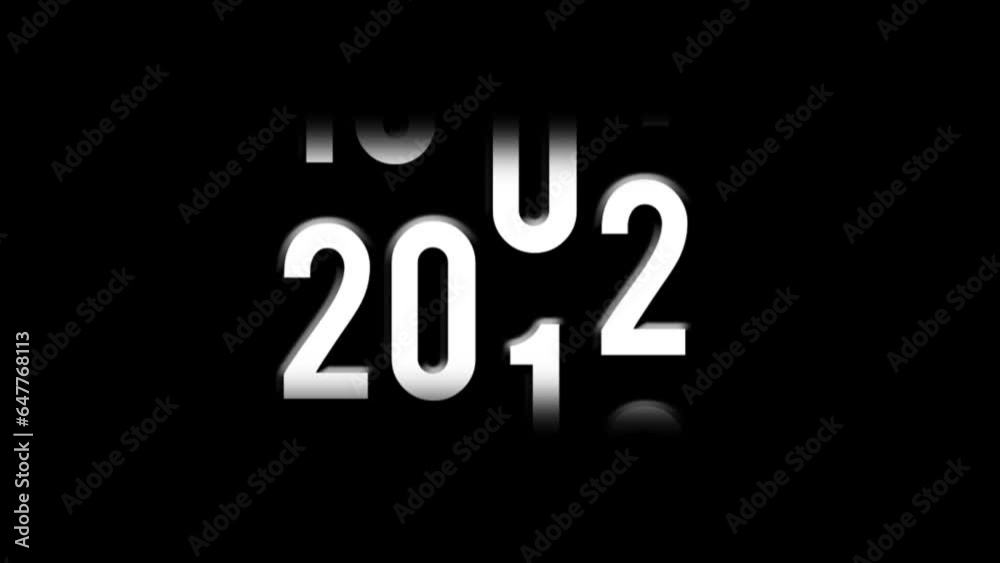happy new year countdown timer 2024 - designed to captivate and build anticipation. Whether you're launching an event, showcasing a product, or adding drama to video content, this motion element infus