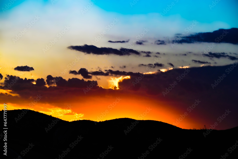 Fototapeta premium atardecer