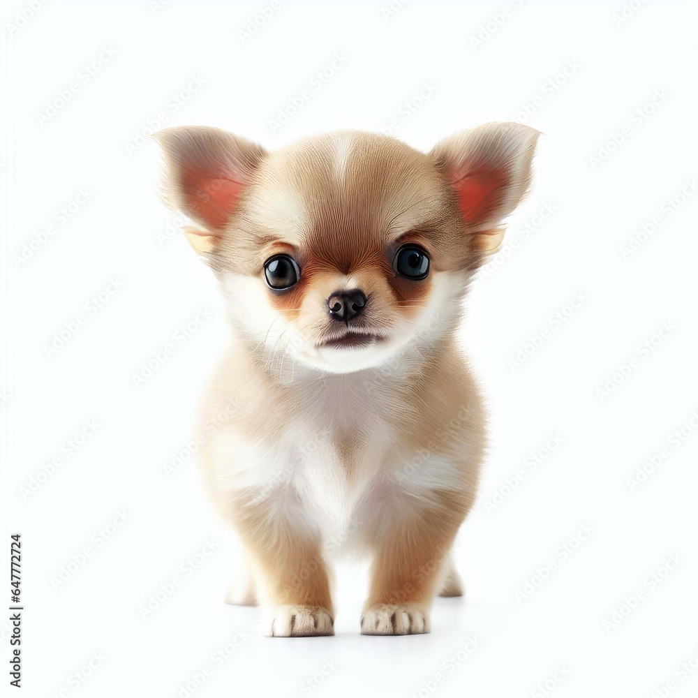 Chihuahua Puppy's Pure Delight, Generative AI