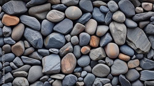 Small rock stone background. AI generated image