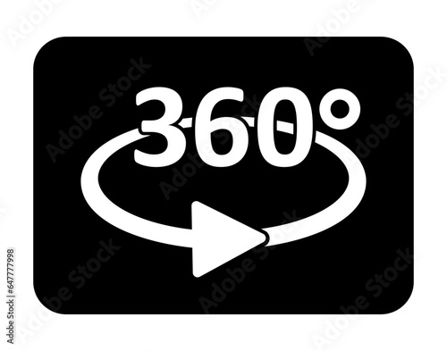 ikona 360 stopni