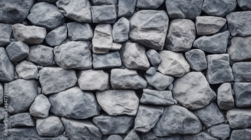 Grey stone wall background texture, 3D render minimalist stone texture for presentation. 