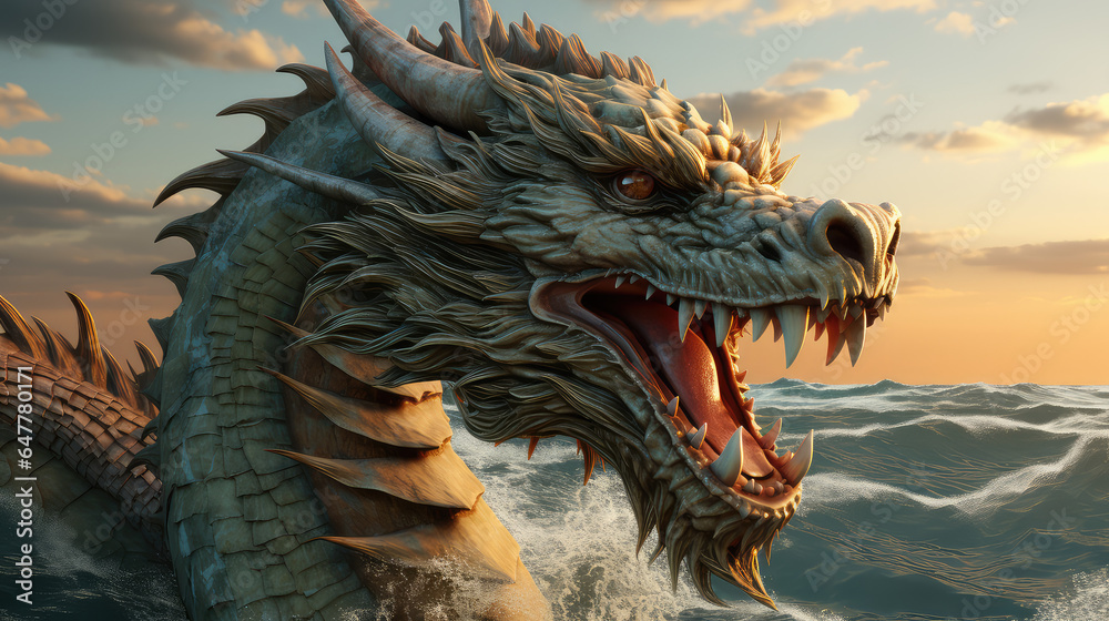 Whispers of the Deep: Mystic Sea Dragon as Visualized by Generative AI Whispers of the Deep: Mystic Sea Dragon as Visualized by Generative AI