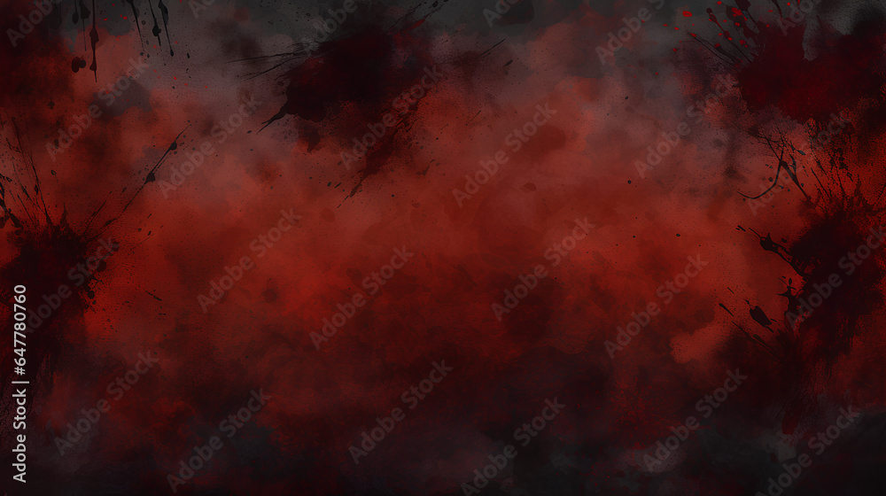 Background with texture and blood stains. Blood splatter. Blood drops ...