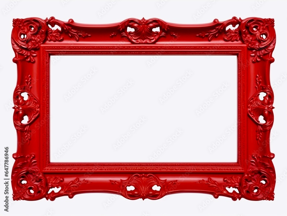 red frame, generative AI