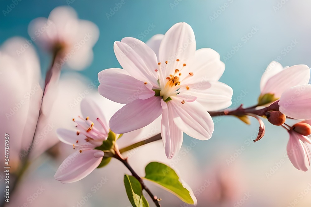 Beautiful floral spring abstract background of nature Beautiful floral spring abstract background of nature