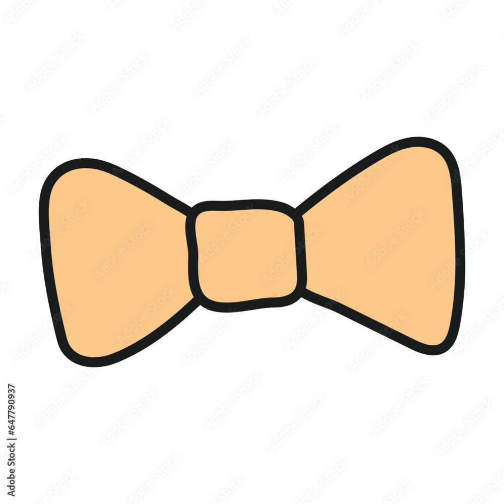 Orange bow, ribbon Halloween costume accessory hand drawn illustration. Cartoon style line art design, isolated vector. Kids seasonal print element, autumn holiday party, cosplay, carnival Orange bow, ribbon Halloween costume accessory hand drawn illustration. Cartoon style line art design, isolated vector. Kids seasonal print element, autumn holiday party, cosplay, carnival