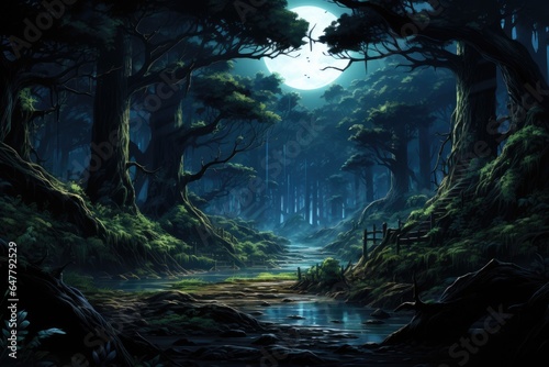 Spooky Haunted Forest © Exotic Escape