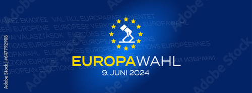 Europawahl in Deutschland / 9. Juni 2024 photo