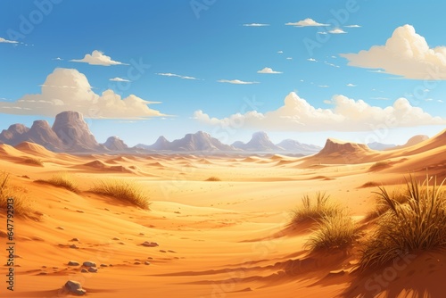 Visual Novel Background : Eternal Desert Sands
