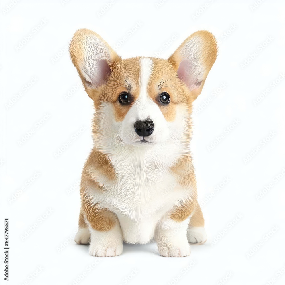 Corgi's Adorable Expressions, Generative AI Corgi's Adorable Expressions, Generative AI