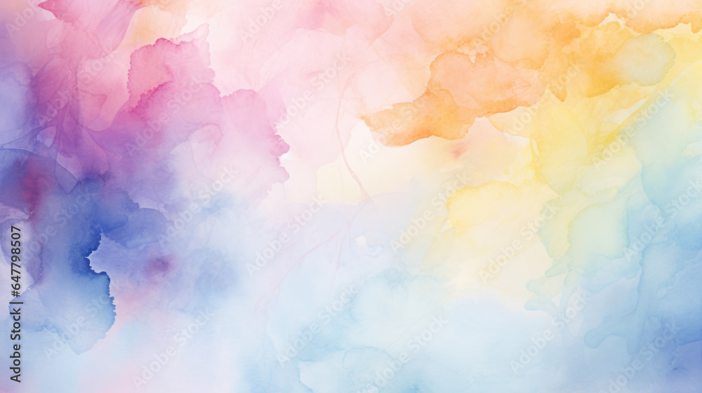 Expressive Watercolor Abstract Background: A Mesmerizing Blend of Colors and Textures for Artistic Projects and Creative Designs
