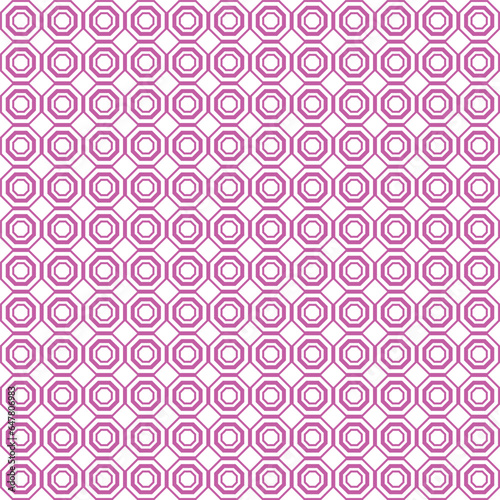 Octagon Background Pattern Design Illustration