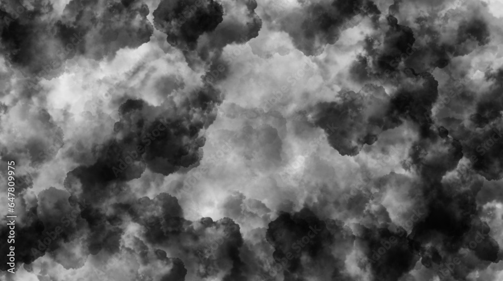 Black clouds. Clouds with transparent background of black color ...