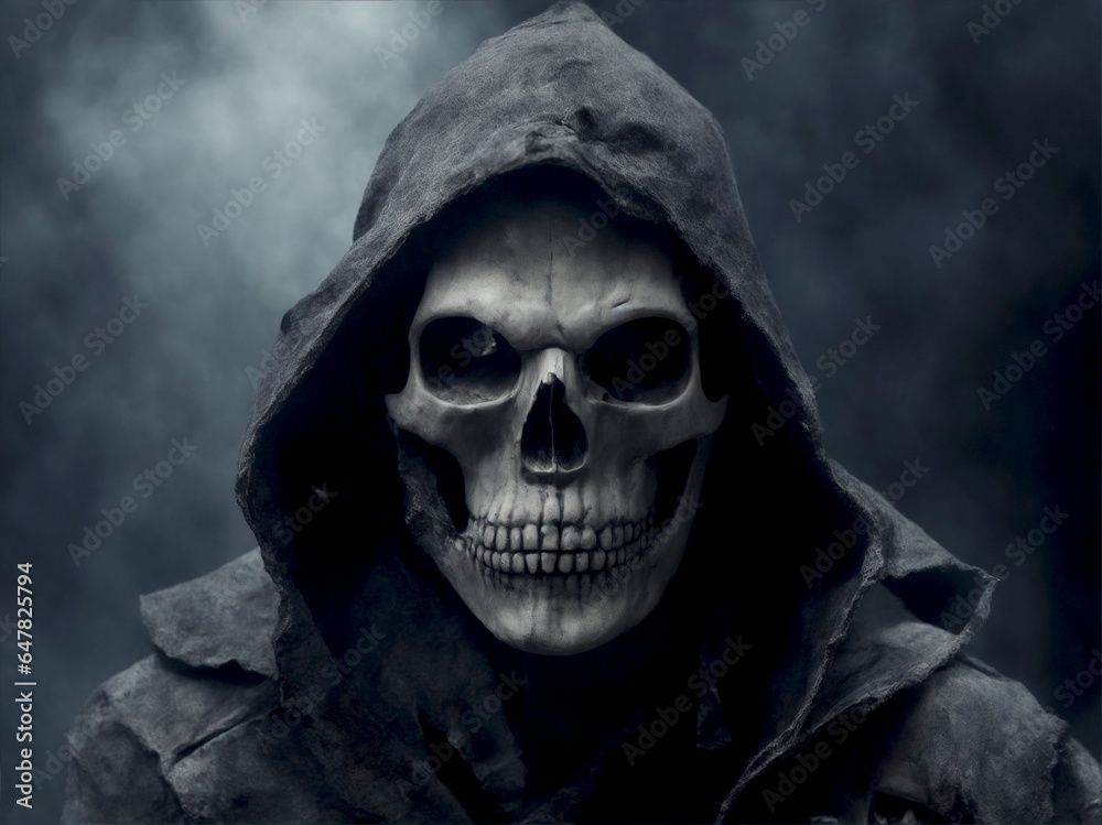 Scary Halloween Skull Monster Scary Halloween Skull Monster