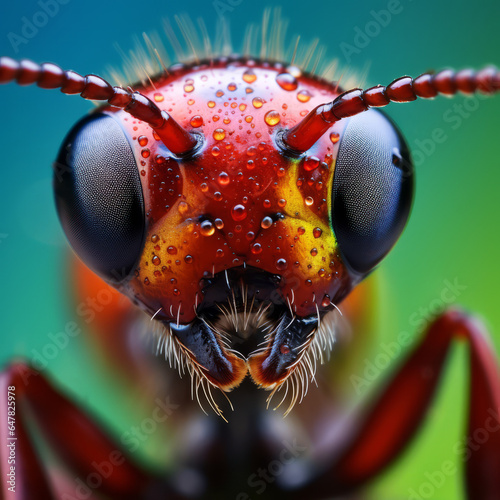 Close up of an ant, macro view © Guido Amrein