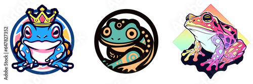 Frog Logo 2D photo