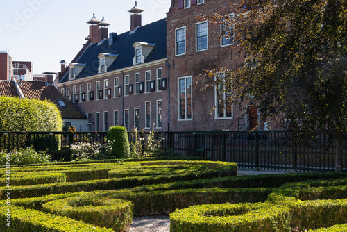 Prince garden - prinsentuin, in the city of Groningen in the Netherlands