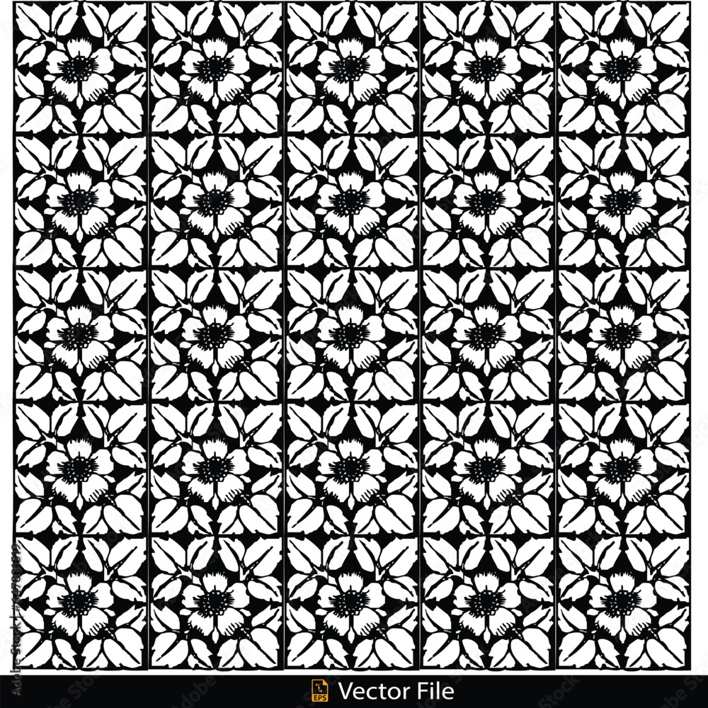 Seamless mandala islamic pattern. vintage elements