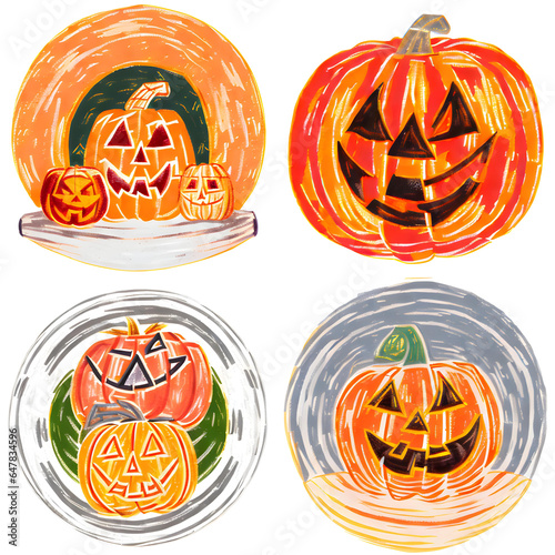 Vector halloween drawing