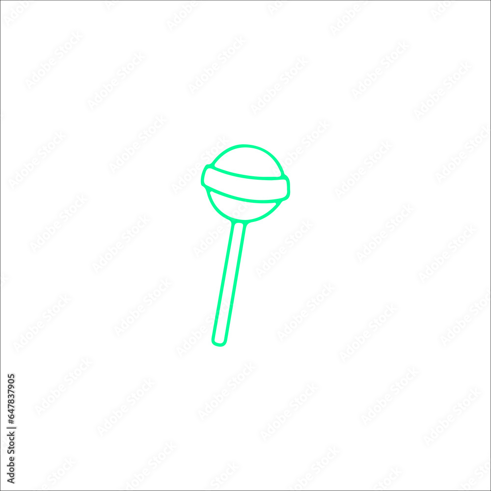 vector illustration of small candies