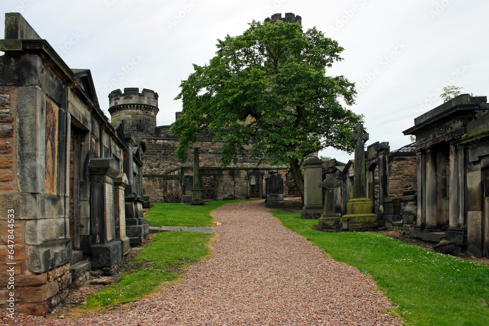 Old Calton Burial Ground in Edinburgh