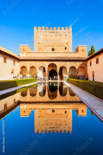 Court of the Myrtles, Comares Palace, Alhambra Fortress photo