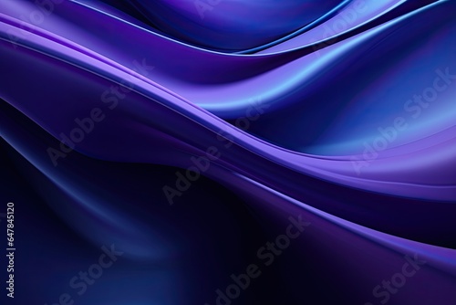 dynamic purple violet and pink gradient abstract fluid wave lines wallpaper background banner design