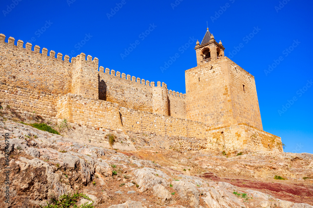 Fortress or Alcazaba of Antequera in Spain