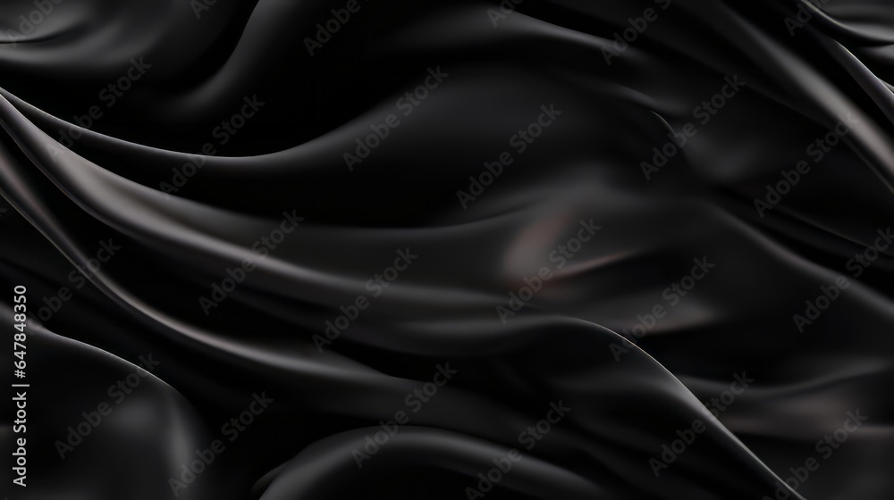 Black elegance in fabric. Gentle waves and shine. Celebrate with elegance. Perfect for luxury designs. Black elegance in fabric. Gentle waves and shine. Celebrate with elegance. Perfect for luxury designs.