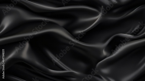 Black fabric stories. Gentle wavy and shiny. A backdrop for design wonders. Dive into sophistication.