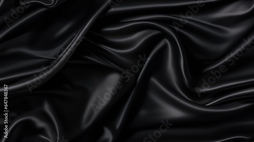 Black elegance unfolds. Silky shiny and soft. A backdrop for design wonders. Dive into sophistication.