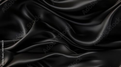 Black elegance in fabric. Gentle waves and shimmer. Celebrate with style. Dive into luxury.