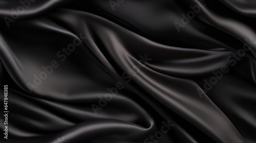 Waves of black luxury. Silky and shimmering. A touch of elegance for projects. Dive into sophistication.