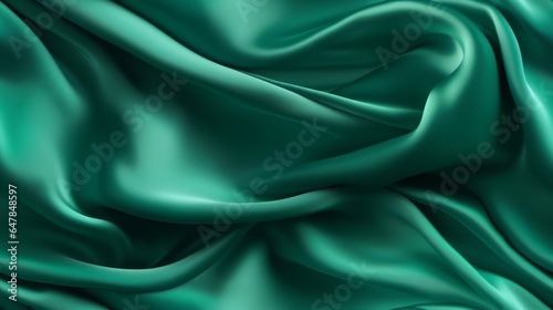 Emerald satin dreamscape. Dive into luxury. Celebrate with style. Waves of beauty.
