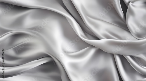 Grey fabric splendor. Gentle waves on a shiny surface. Celebrate design with style. Embrace the luxury.