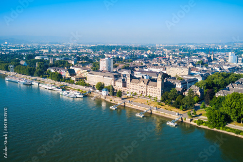Koblenz city skyline in Germany © saiko3p