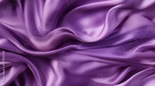 Wallpaper Mural Purple elegance in fabric. Gentle waves. Celebrate design with royalty. Perfect for luxury projects. Torontodigital.ca