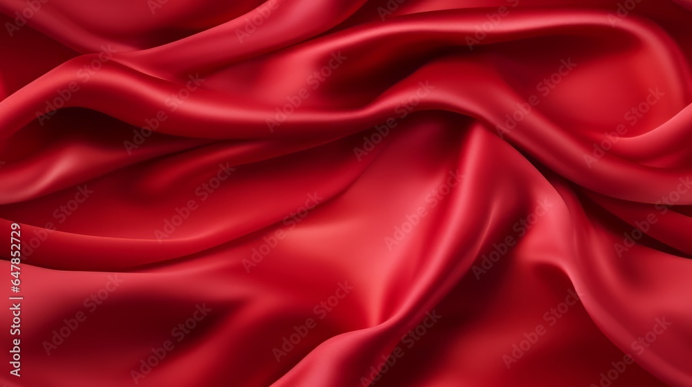 Red fabric glow. Waves of elegance. Design with ardor. Perfect for luxury projects. Red fabric glow. Waves of elegance. Design with ardor. Perfect for luxury projects.