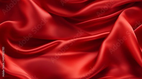 Waves of red elegance. Silky smooth. A designer's delight. Embrace the luxury.