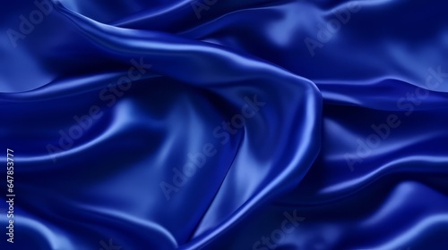 Glistening royal blue. Gentle waves. A backdrop for occasions. Embrace the elegance.