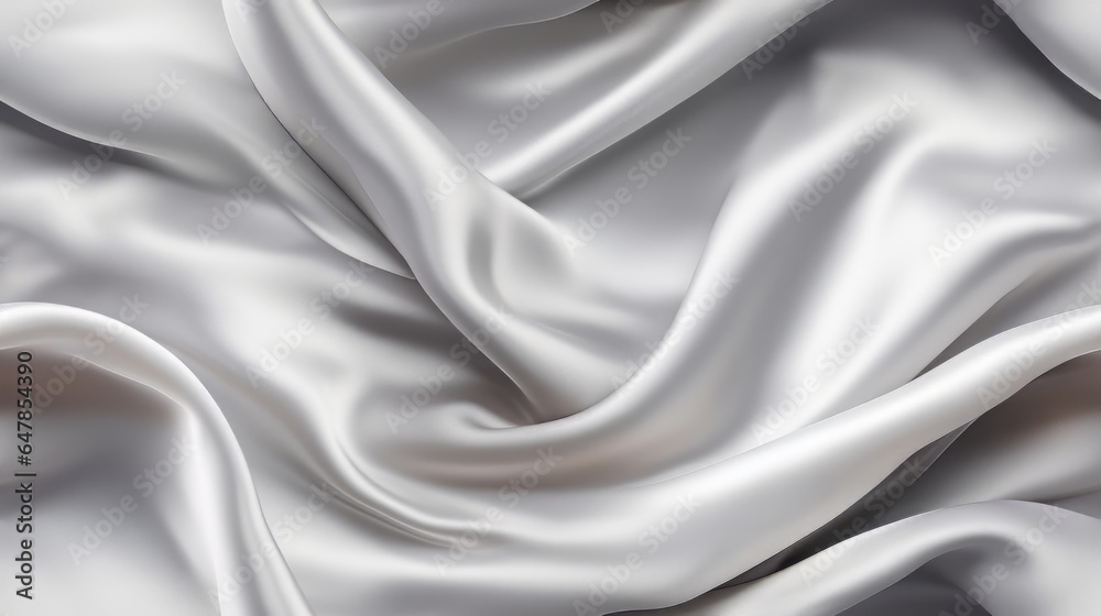 Silver fabric splendor. Gentle waves on a shiny surface. A touch of the future. Embrace the luxury. Silver fabric splendor. Gentle waves on a shiny surface. A touch of the future. Embrace the luxury.