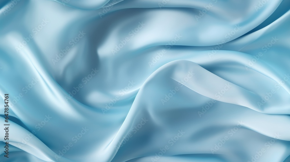 Sky blue satin panorama. Lustrous waves of beauty. Celebrate with serenity. A touch of luxury. Sky blue satin panorama. Lustrous waves of beauty. Celebrate with serenity. A touch of luxury.