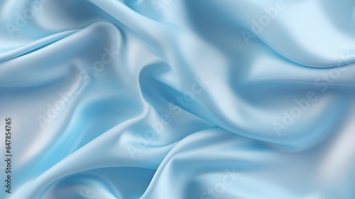Sky blue fabric grandeur. Gentle waves capturing soft hues. Celebrate design with a touch of the heavens.