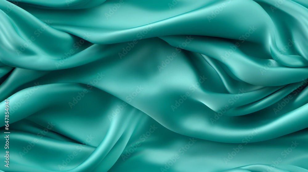 custom made wallpaper toronto digitalTurquoise fabric luminance. Gentle wavy and vibrant. A backdrop for design dreams. Embrace the elegance.