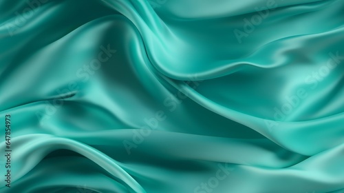 Turquoise elegance unfolds. Silky shiny and vibrant. A backdrop for design wonders. Embrace the sophistication.